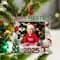 2.25" x 2.25" Silver, Red & Green Baby's 1st Christmas 2025 Ornament Frame by Studio Décor®